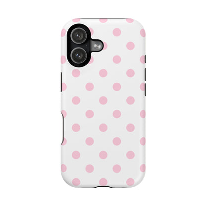Black Polka Dots iPhone Case