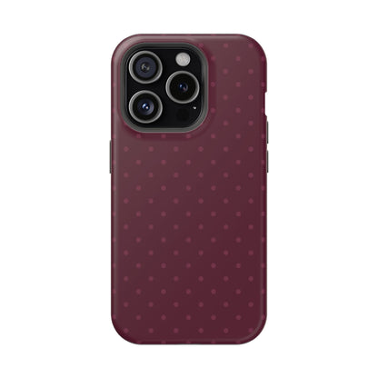 Berry Mini Dots iPhone Case
