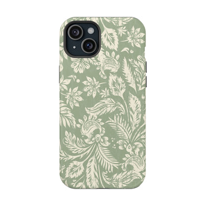 Sage Paisley iPhone Case