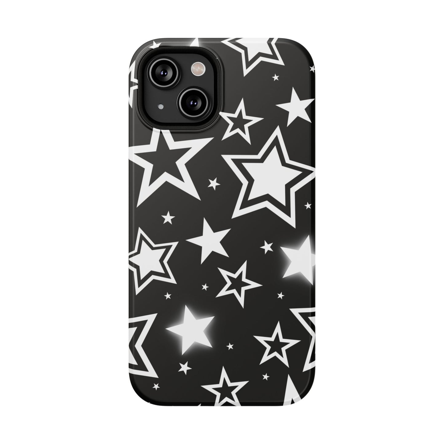 Black Stardust iPhone Case