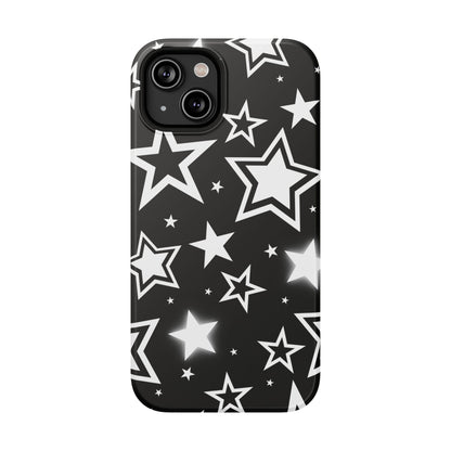 Black Stardust iPhone Case