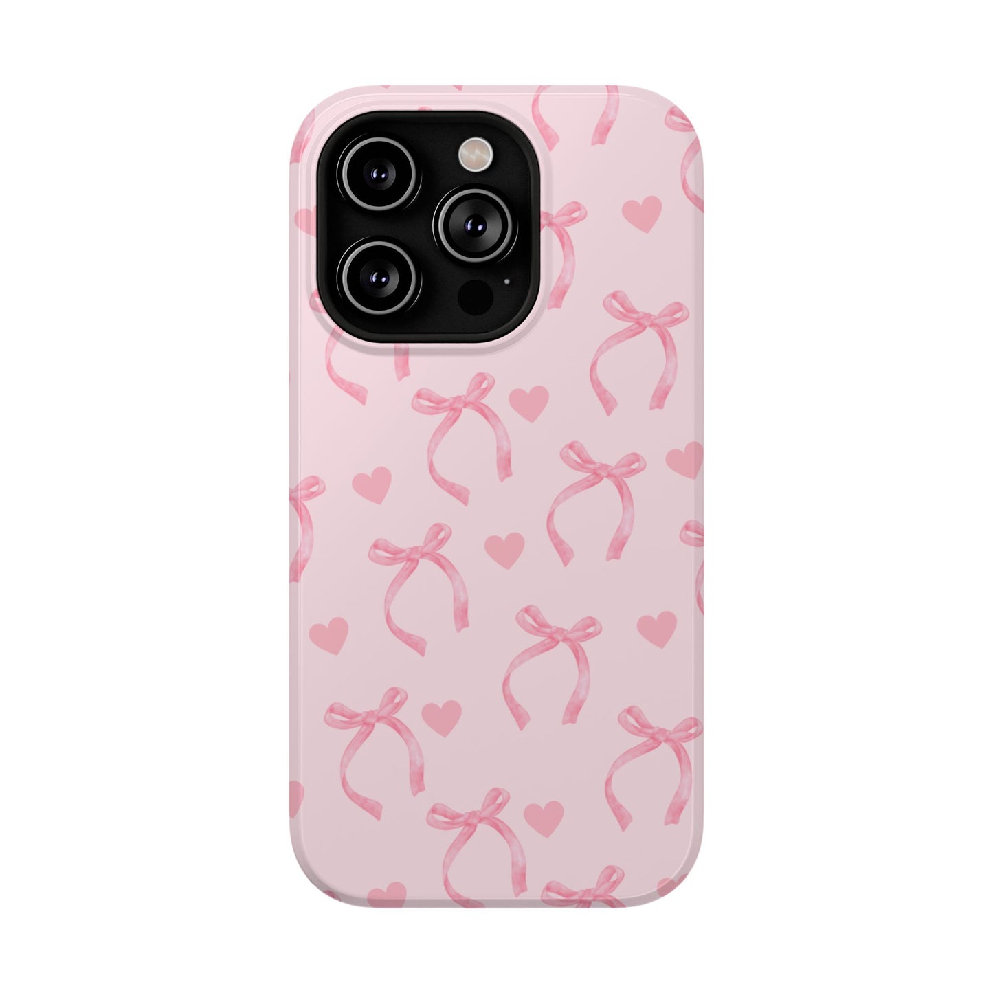 Bows & Hearts iPhone Case