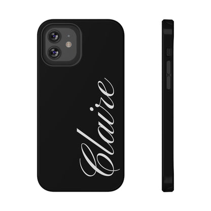 Custom Black iPhone Case