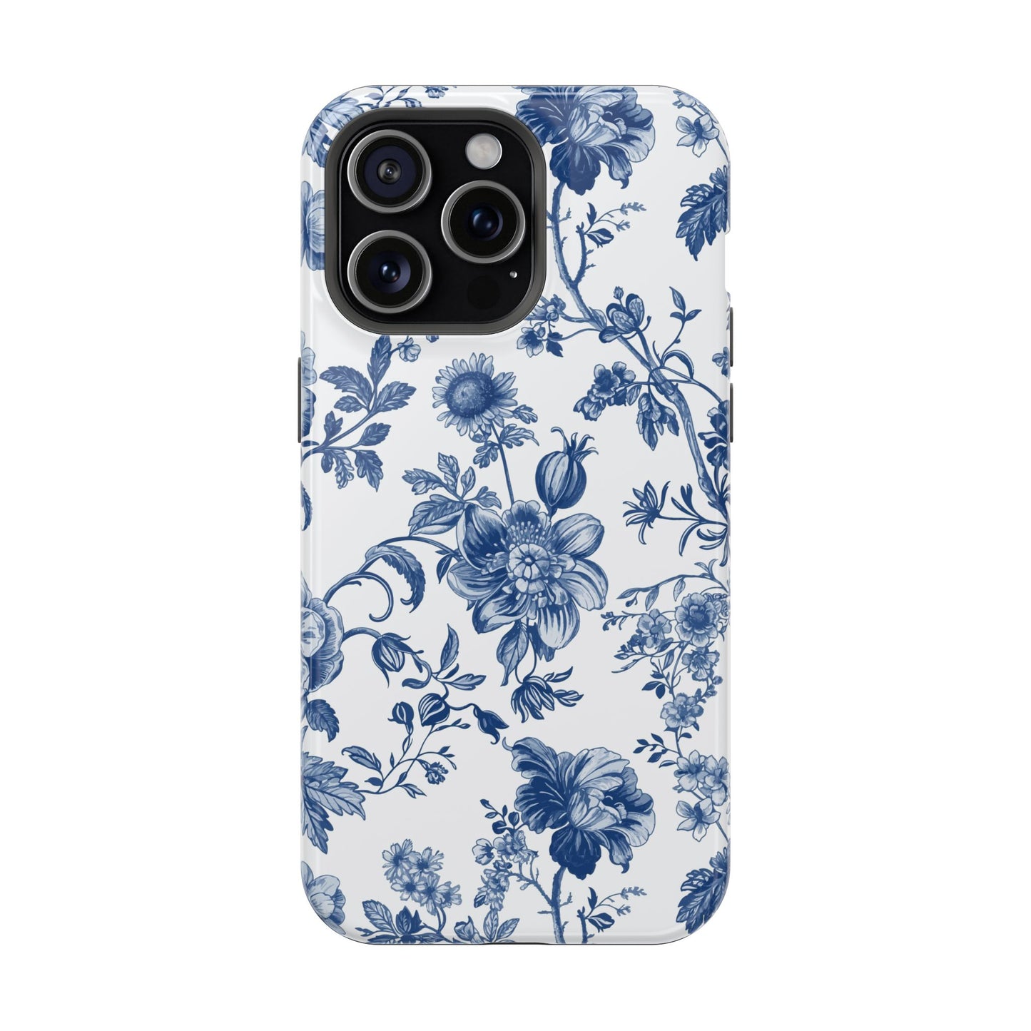 French Navy Toile iPhone Case