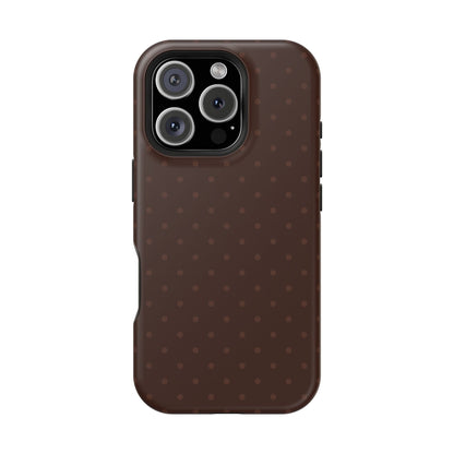 Mocha Mini Dots iPhone Case