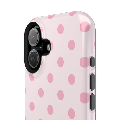 Pink Sprinkles Polka Dots iPhone Case