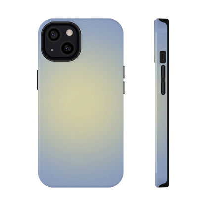 Blue & Yellow Aura iPhone Case