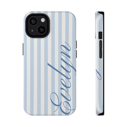 Personalized Blue Beau iPhone Case