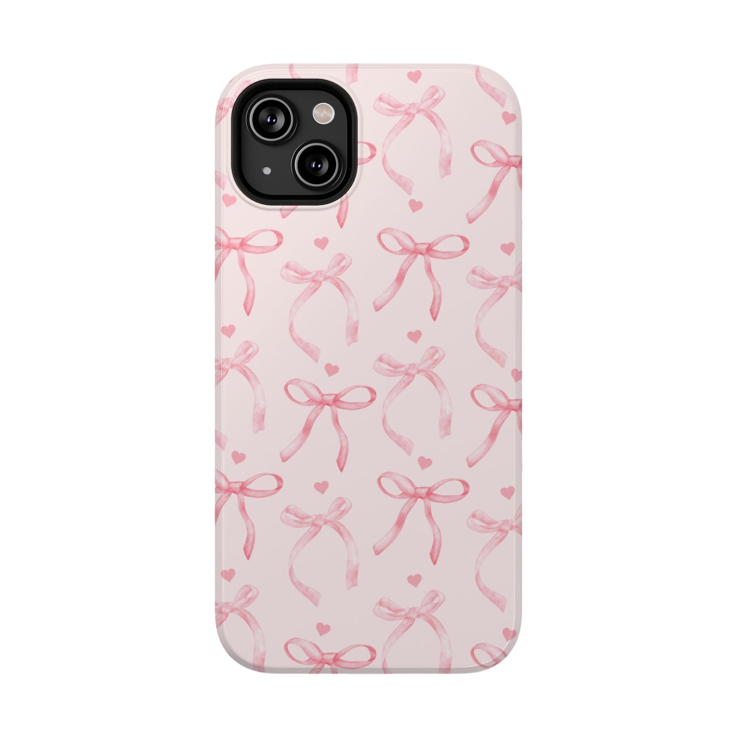 Blushing Bow iPhone Case