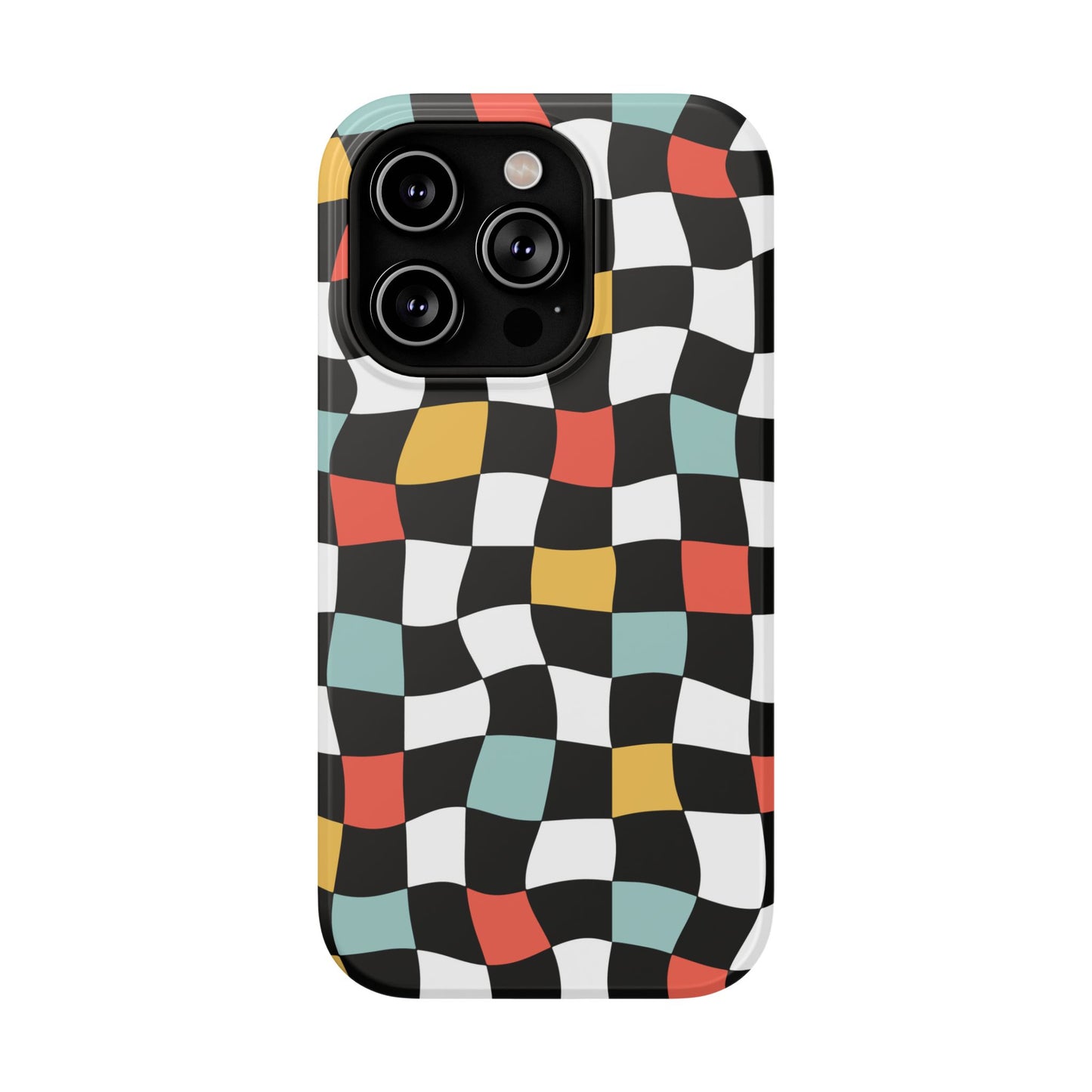 Retro Check iPhone Case