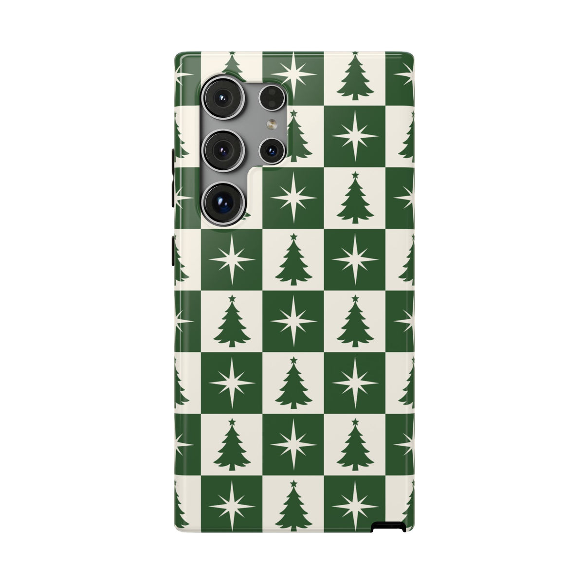 Evergreen Check Samsung Case