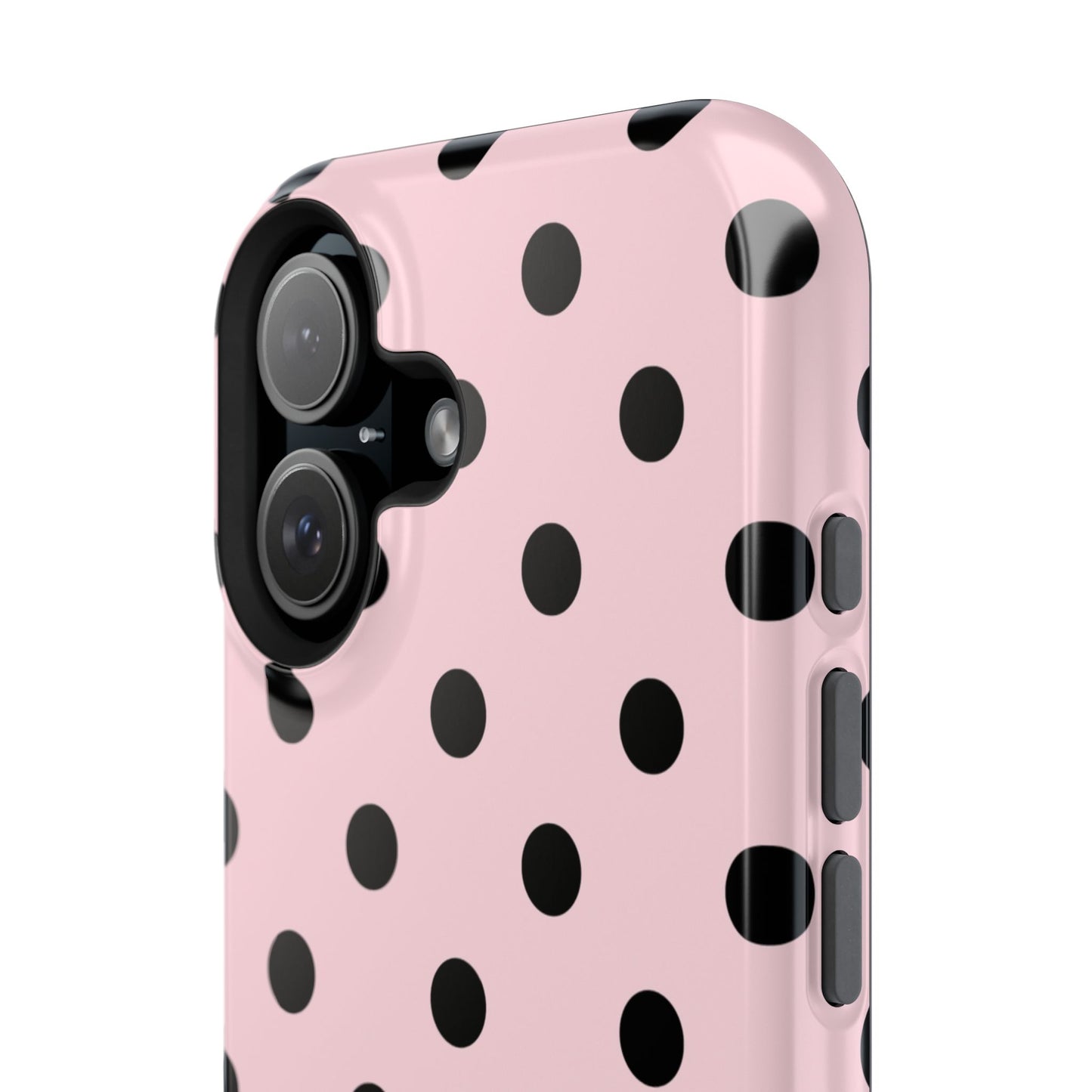 Pink Polka Dots iPhone Case