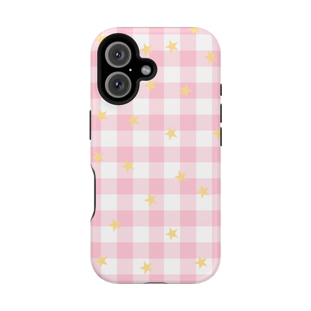 Pink Lemonade Gingham iPhone Case