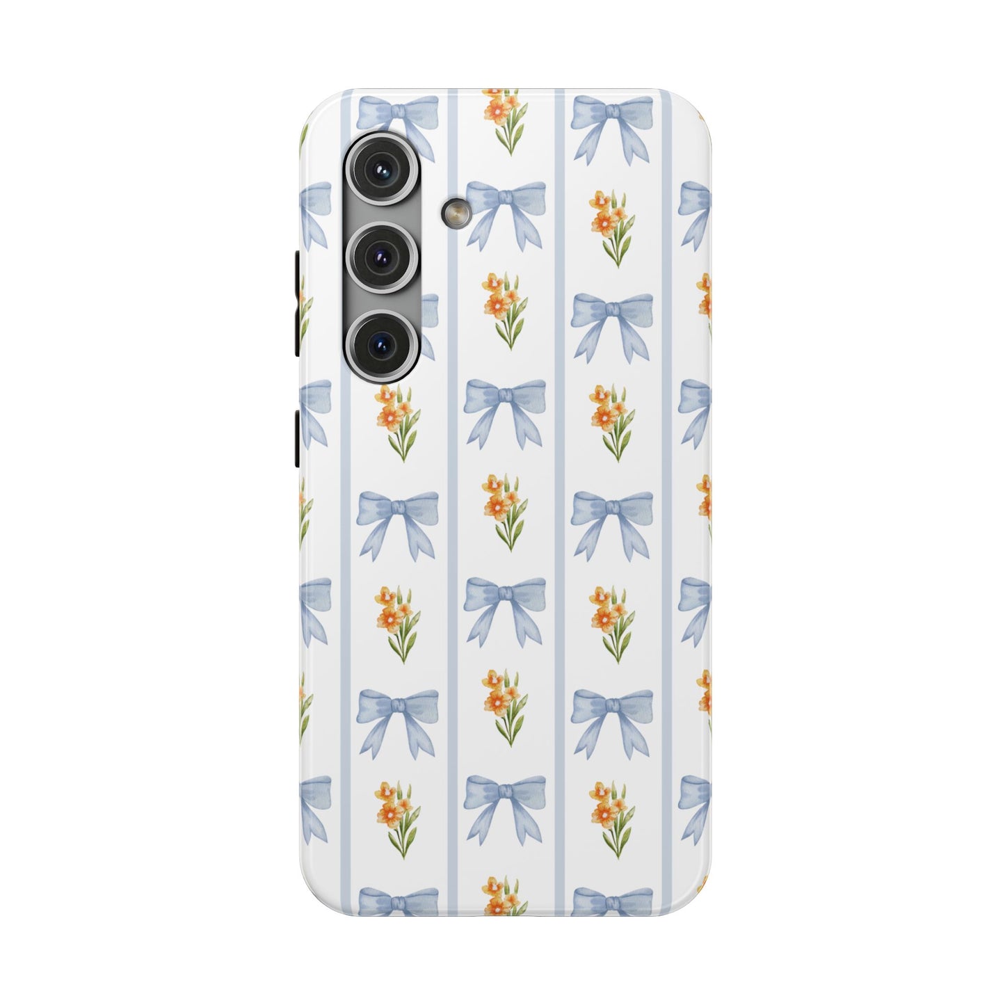 Blue Bows Samsung Case