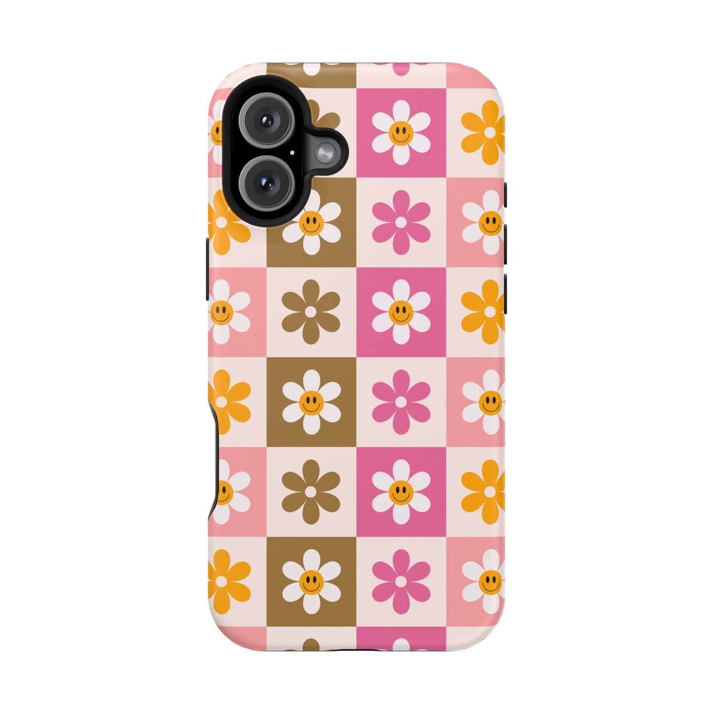 Smiley Flowers iPhone Case