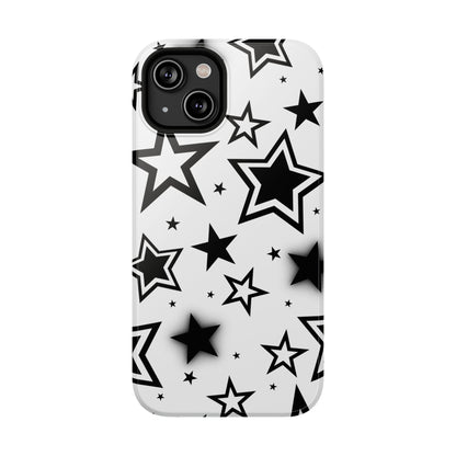 White Stardust iPhone Case