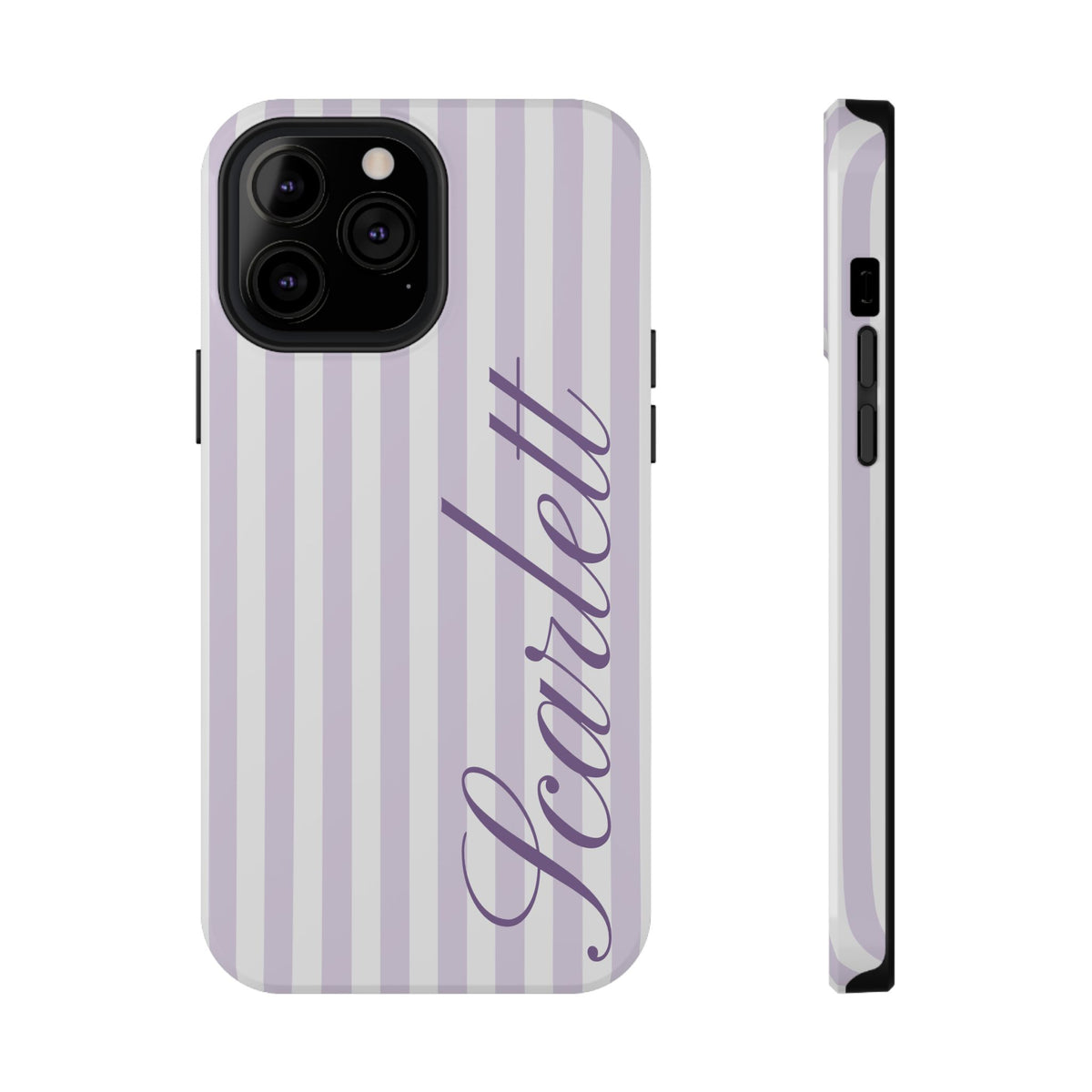 Personalized Lilac Beau iPhone Case