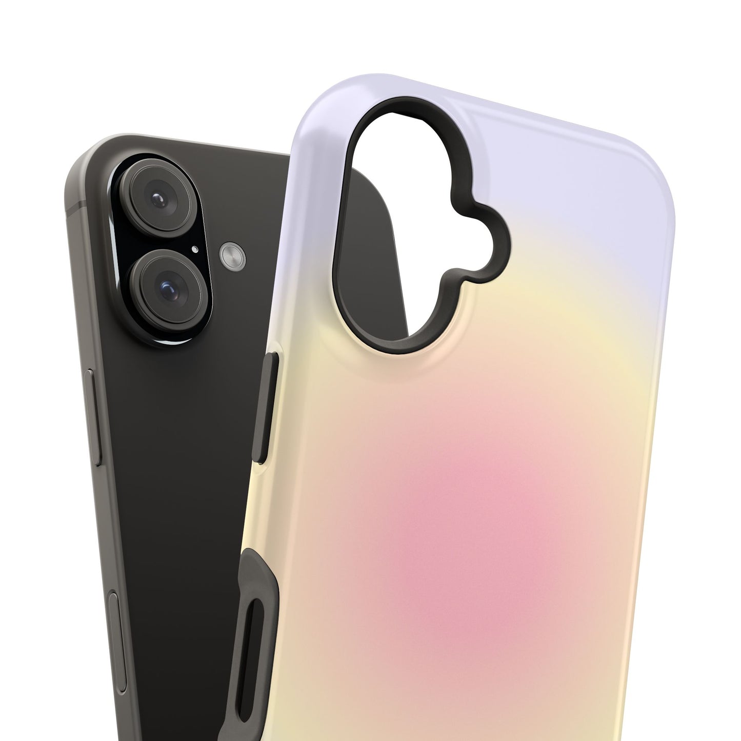 Lilac Aura iPhone Case