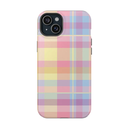 Sorbet Plaid iPhone Case