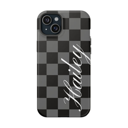 Custom Twilight Checkered iPhone Case