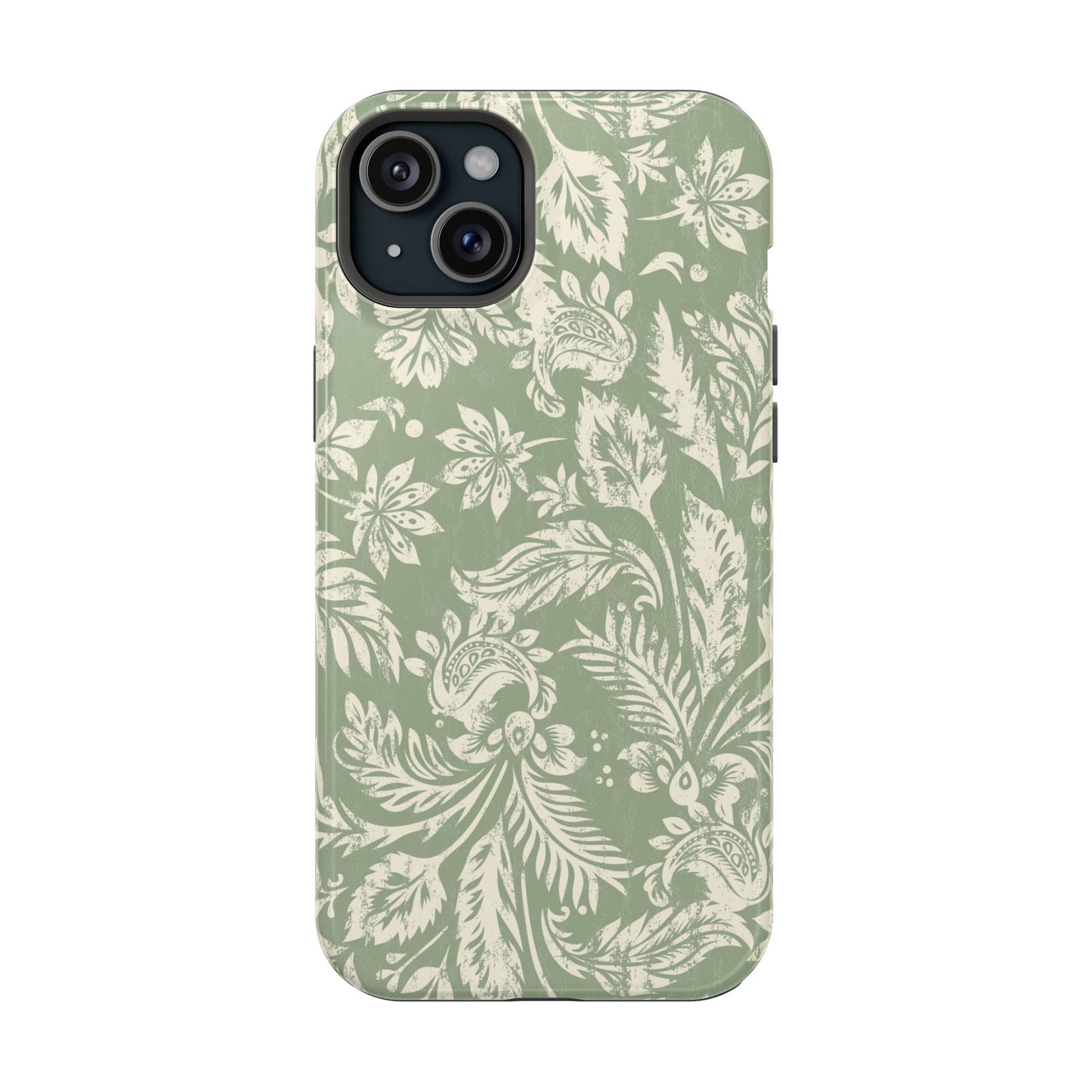 Sage Paisley iPhone Case