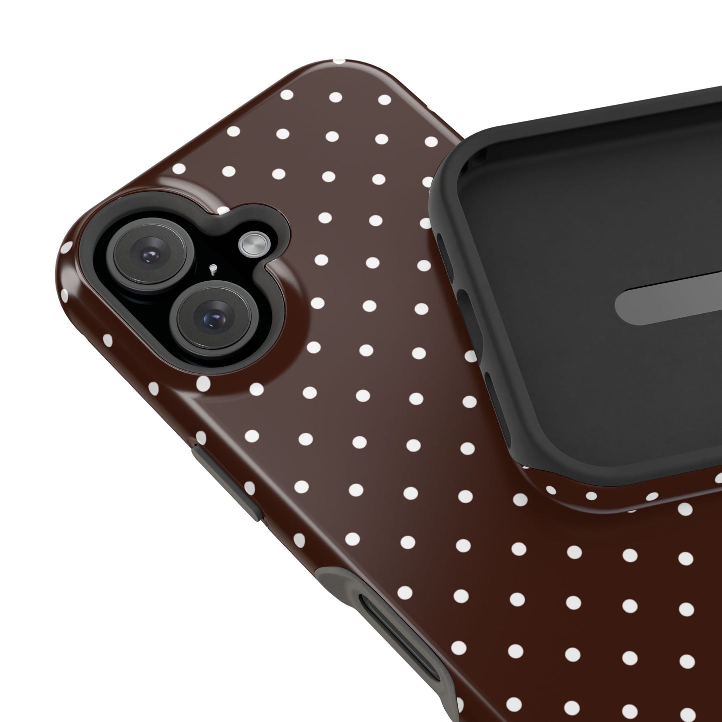 Mocha Mini Dots iPhone Case
