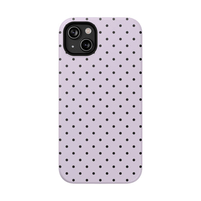 Lilac Mini Dots iPhone Case
