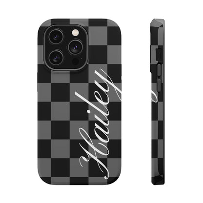 Custom Twilight Checkered iPhone Case