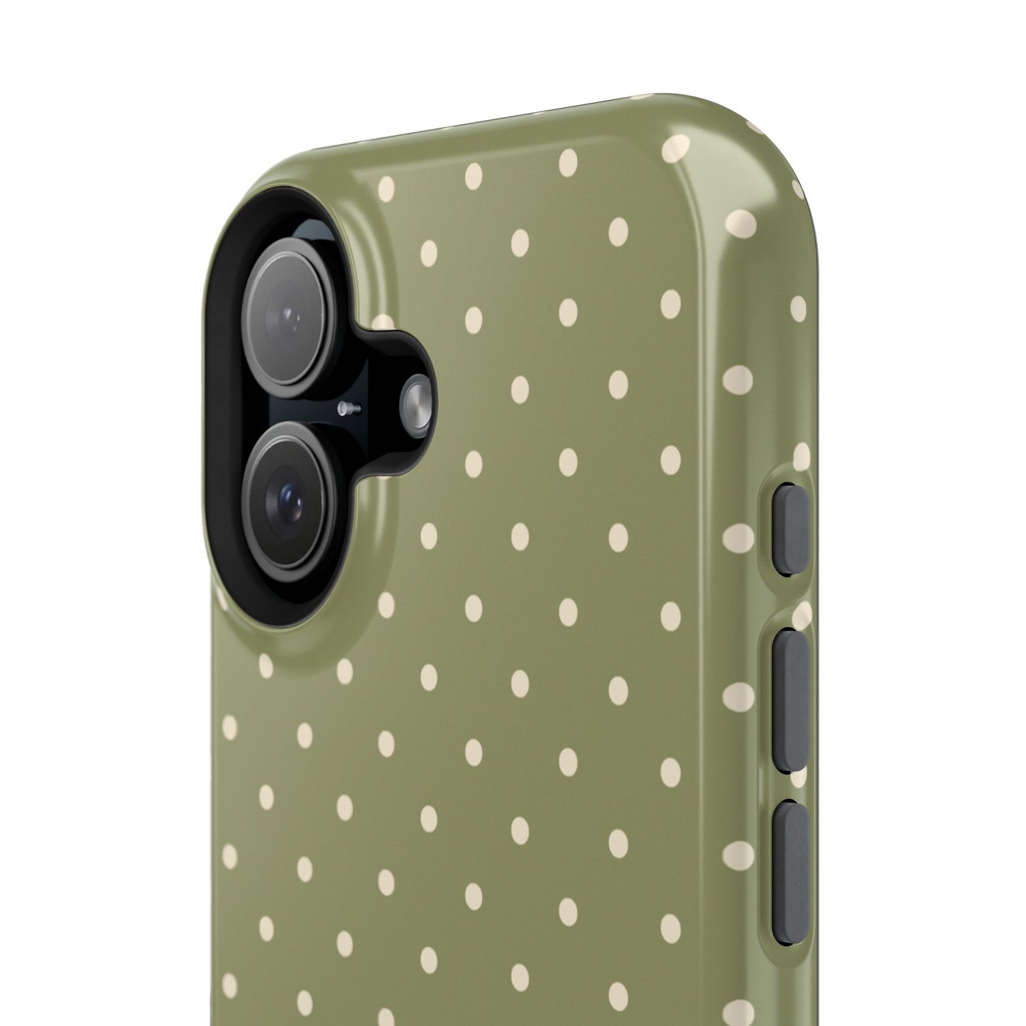 Green Mini Dots iPhone Case