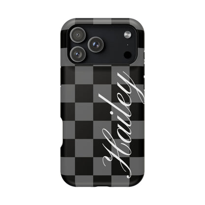 Custom Twilight Checkered iPhone Case