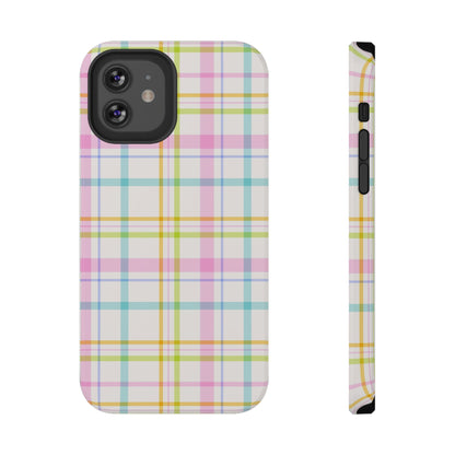 Sweetheart Plaid iPhone Case