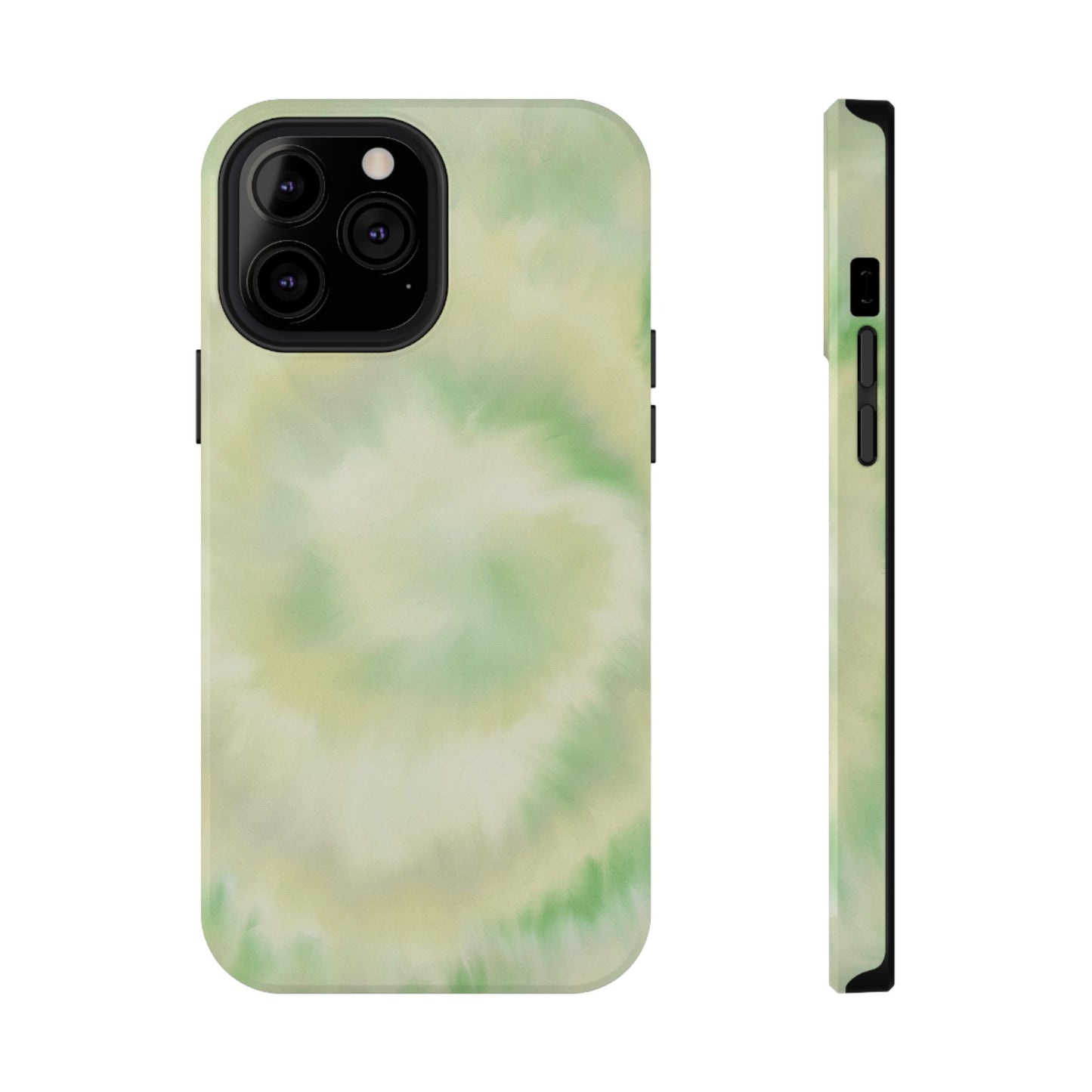 Lime Tie Dye iPhone Case