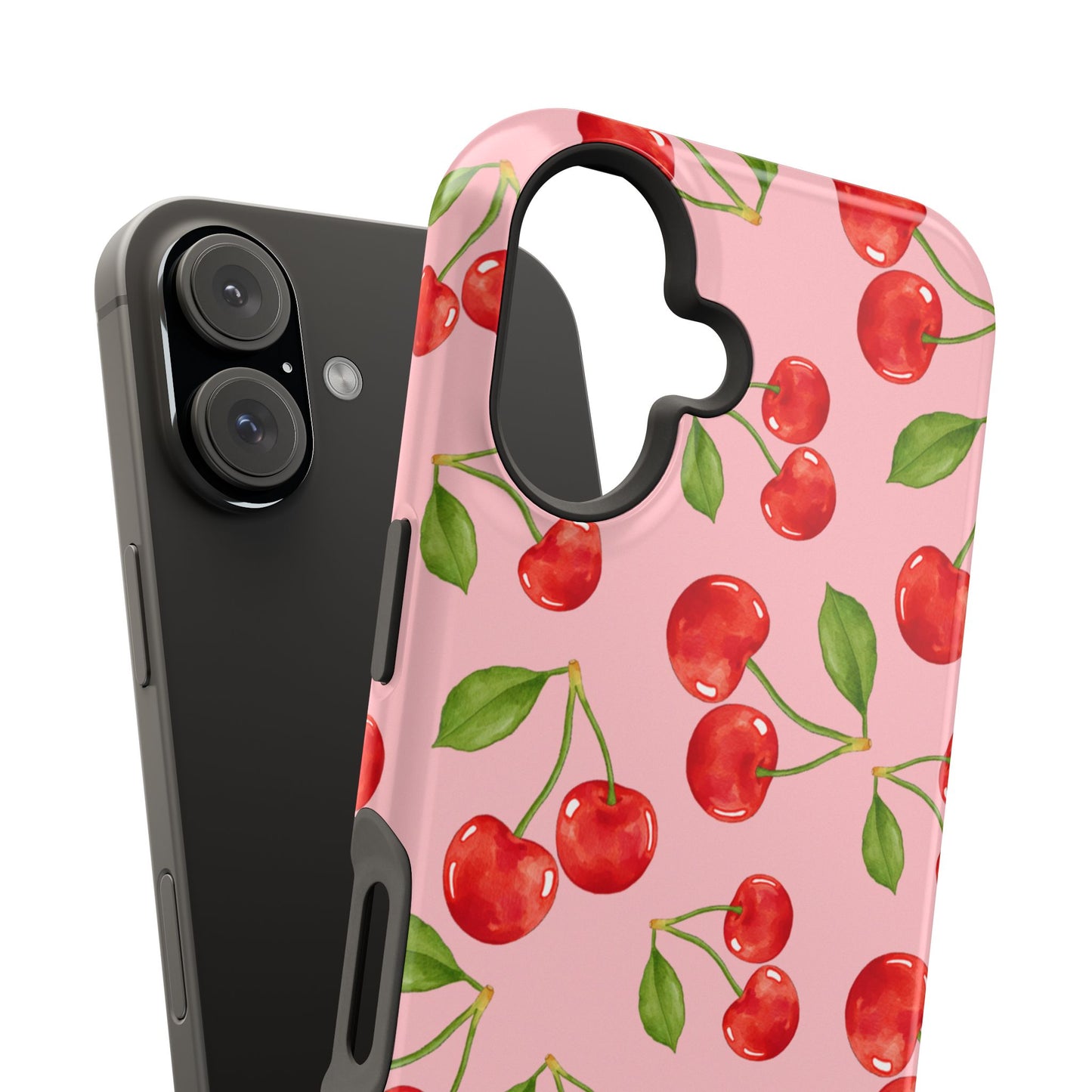 Cherry Rain iPhone Case
