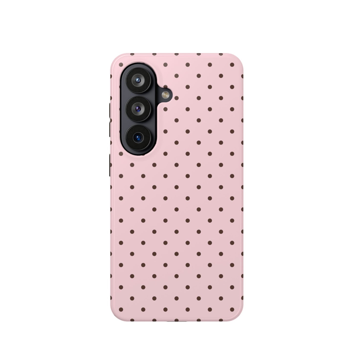 Strawberry Mocha Mini Dots Samsung Case