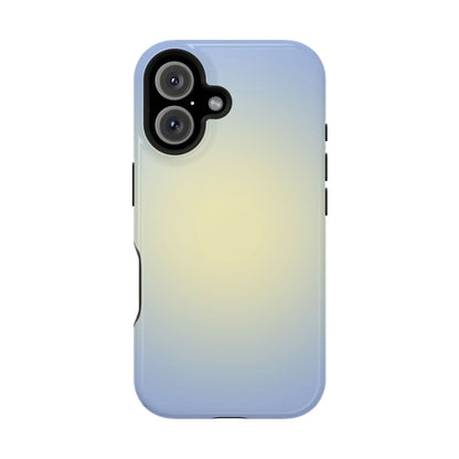 Blue & Yellow Aura iPhone Case