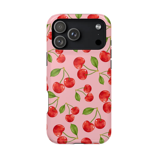 Cherry Rain iPhone Case