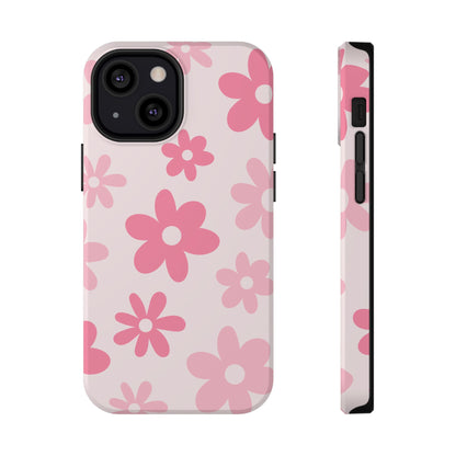 Pink Flower Power iPhone Case