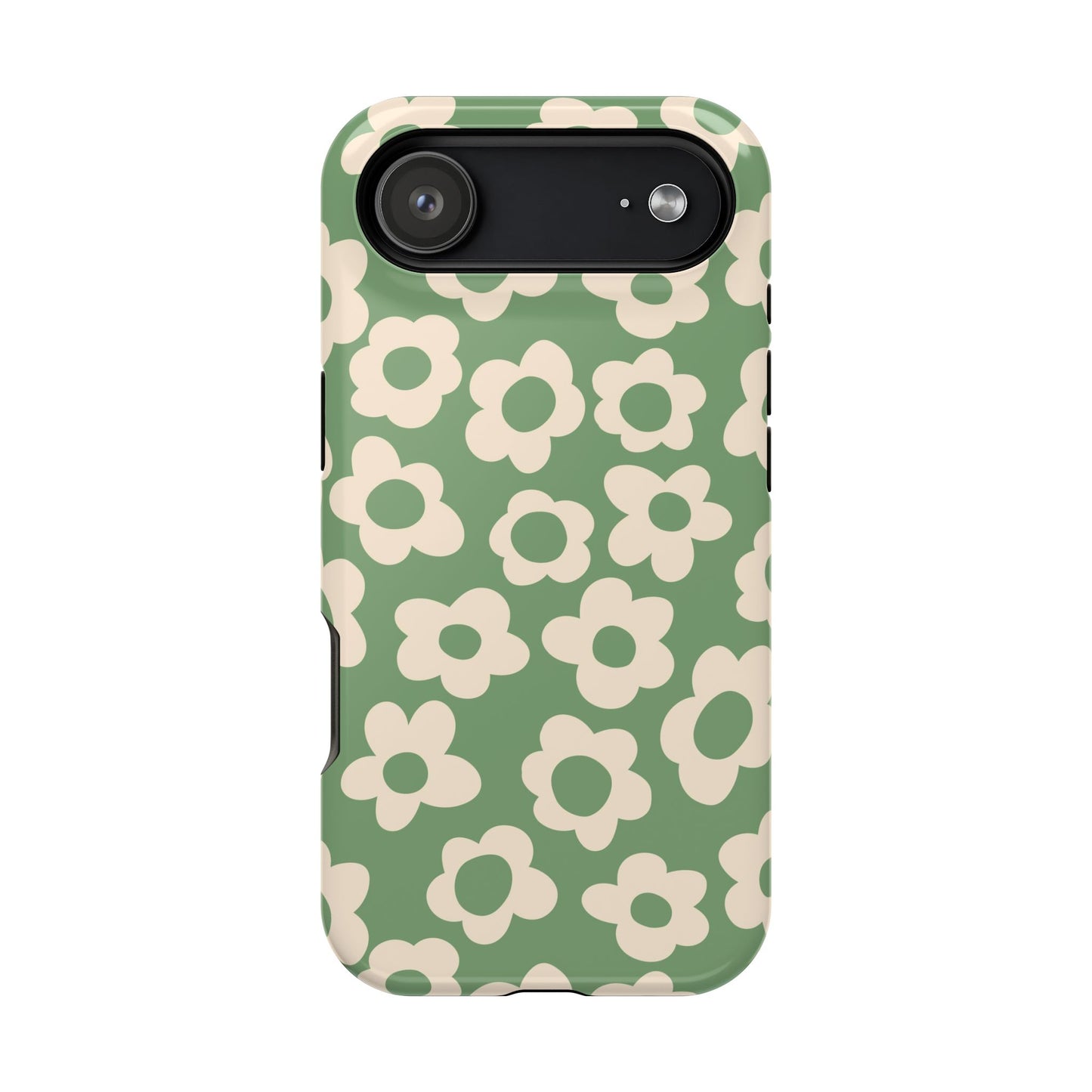 Green Las Flores iPhone Case