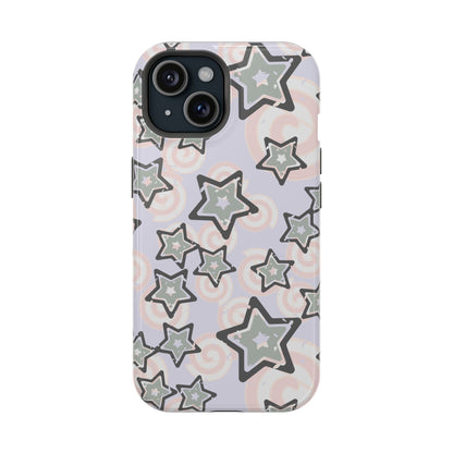 Y2K Gray Star iPhone Case