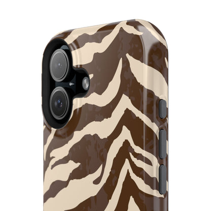 Brown Zebra iPhone Case