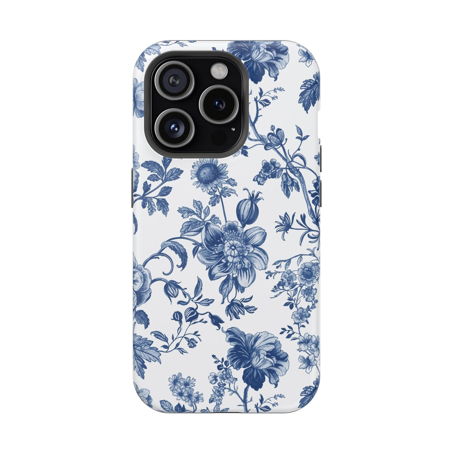 French Navy Toile iPhone Case