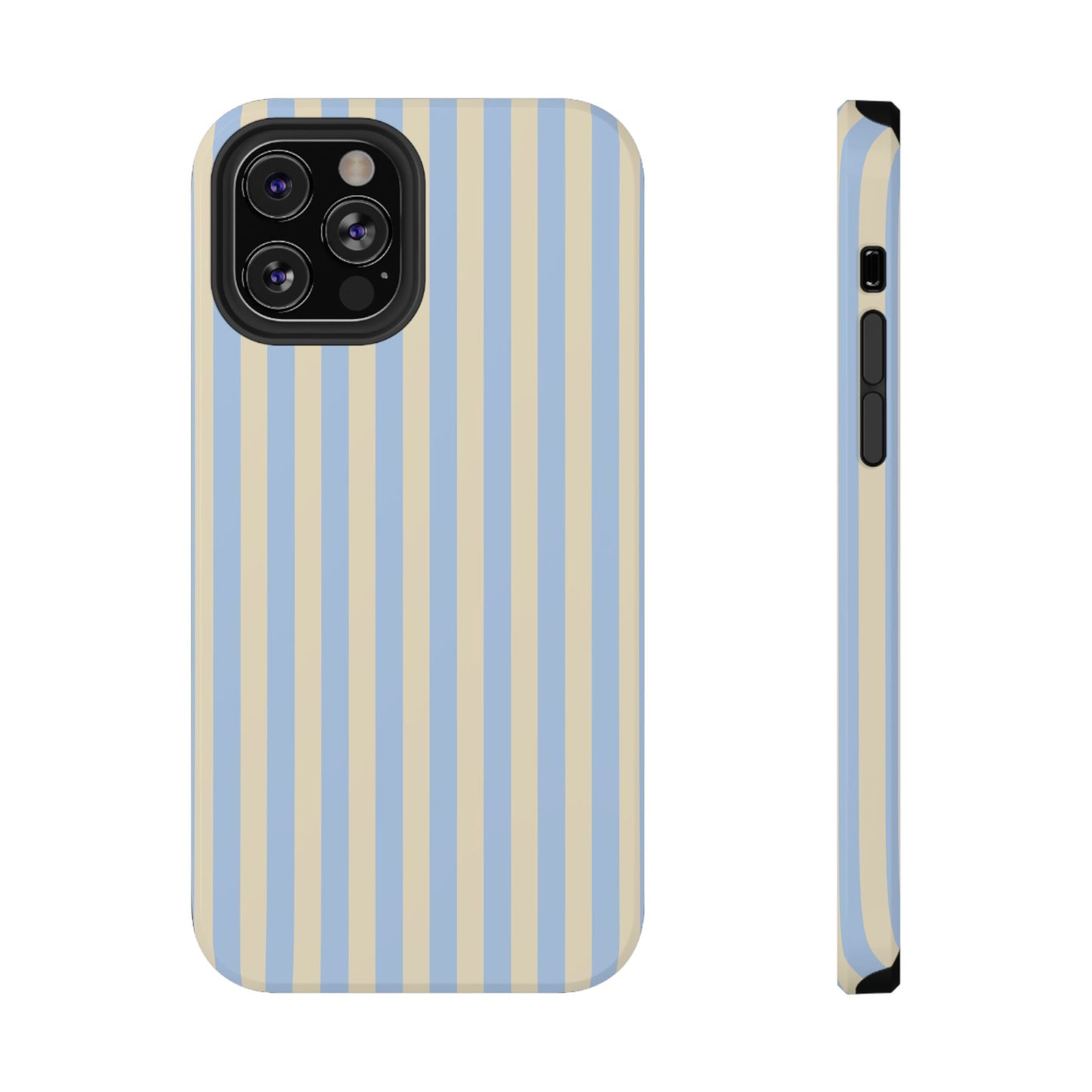 Lemon Sky Stripes iPhone Case