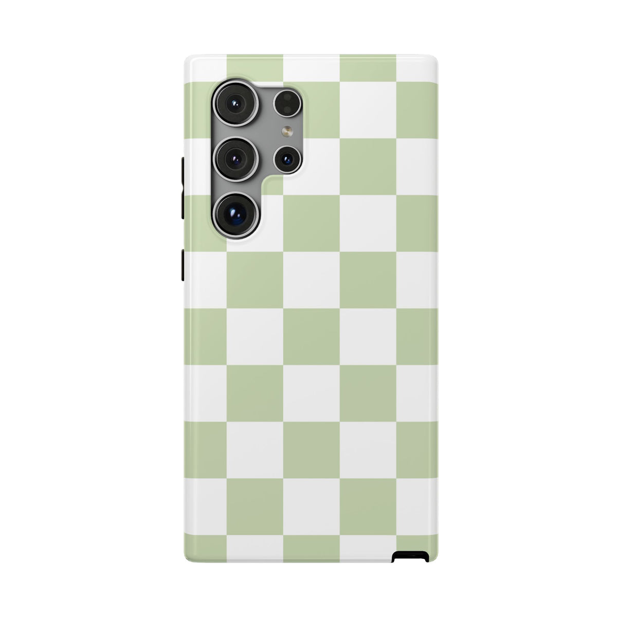 Pastel Green Checkered Samsung Case