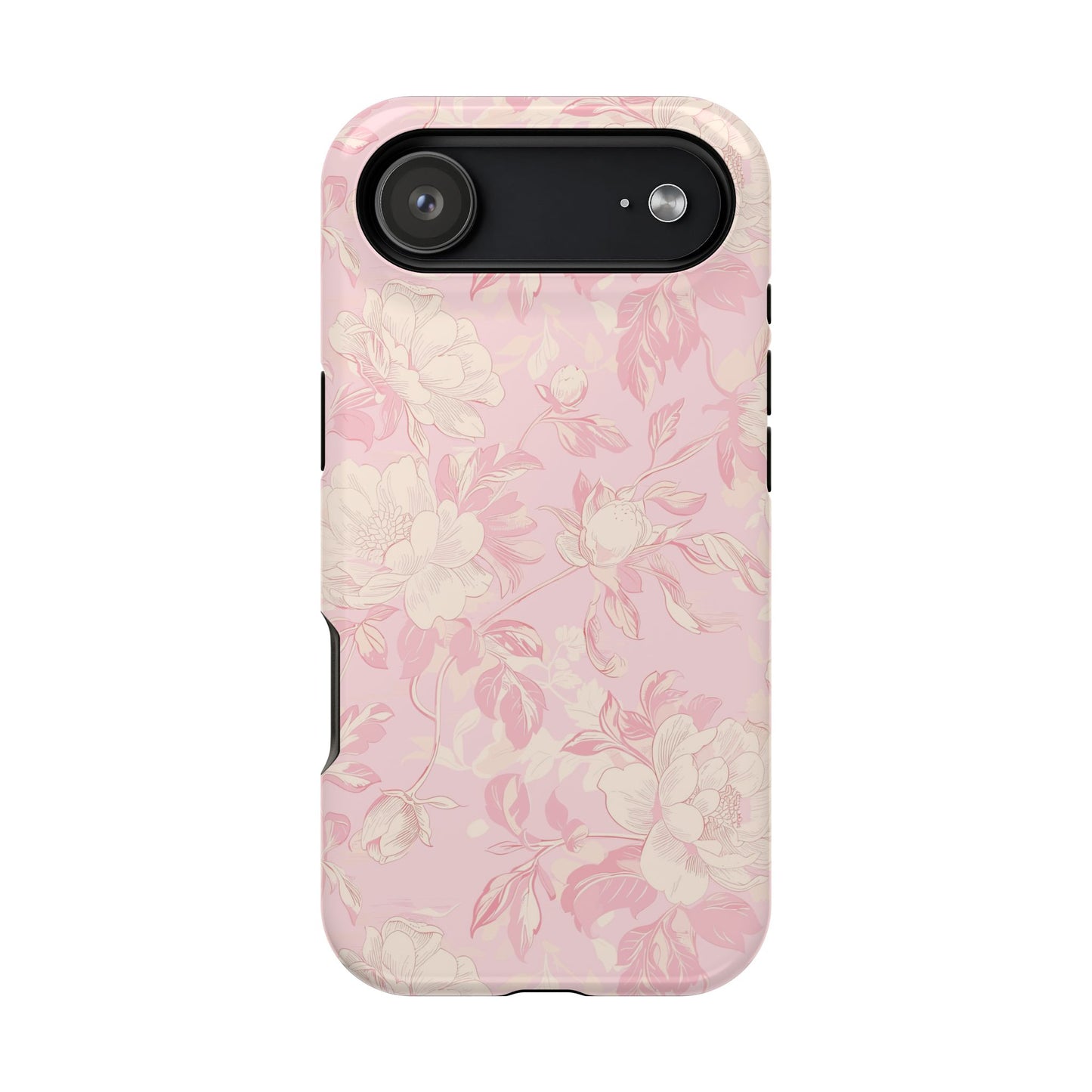 Pretty Pink Toile iPhone Case