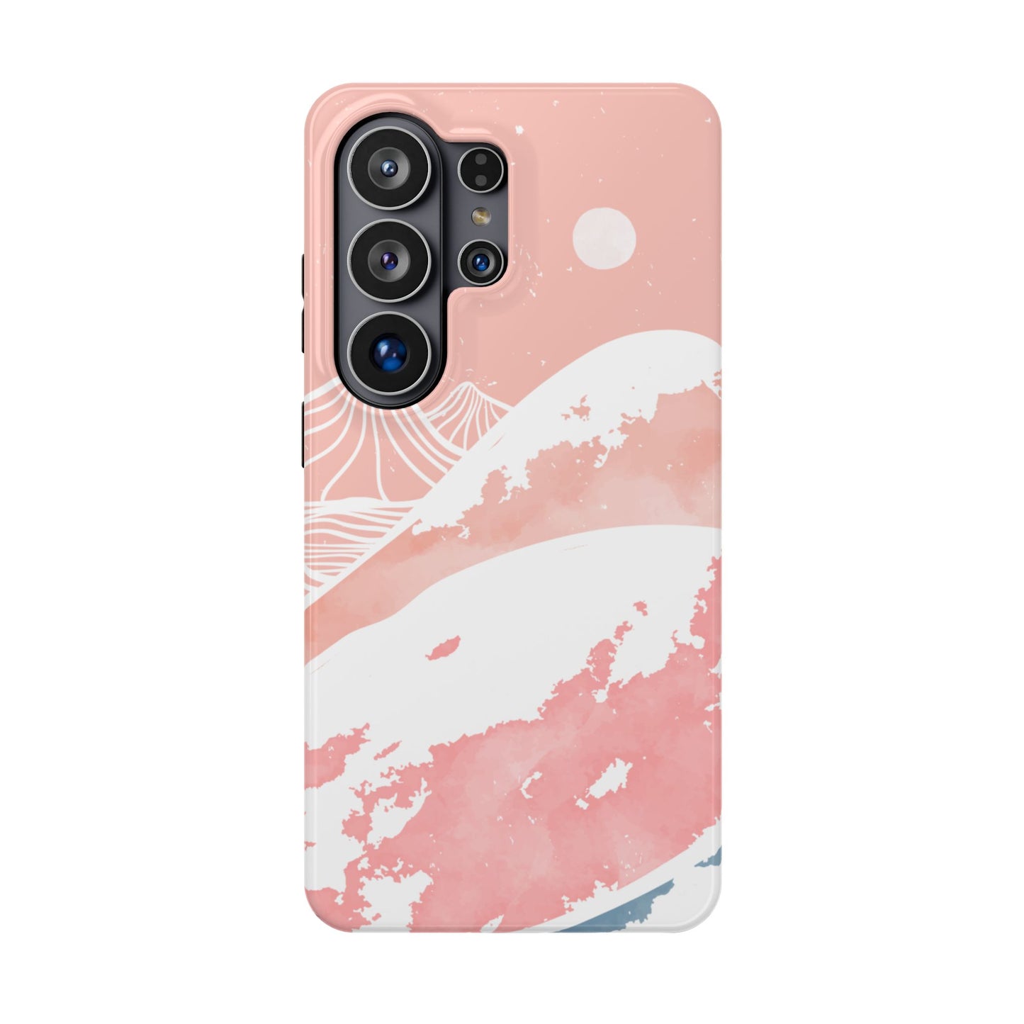 Pink Winter Night Samsung Case