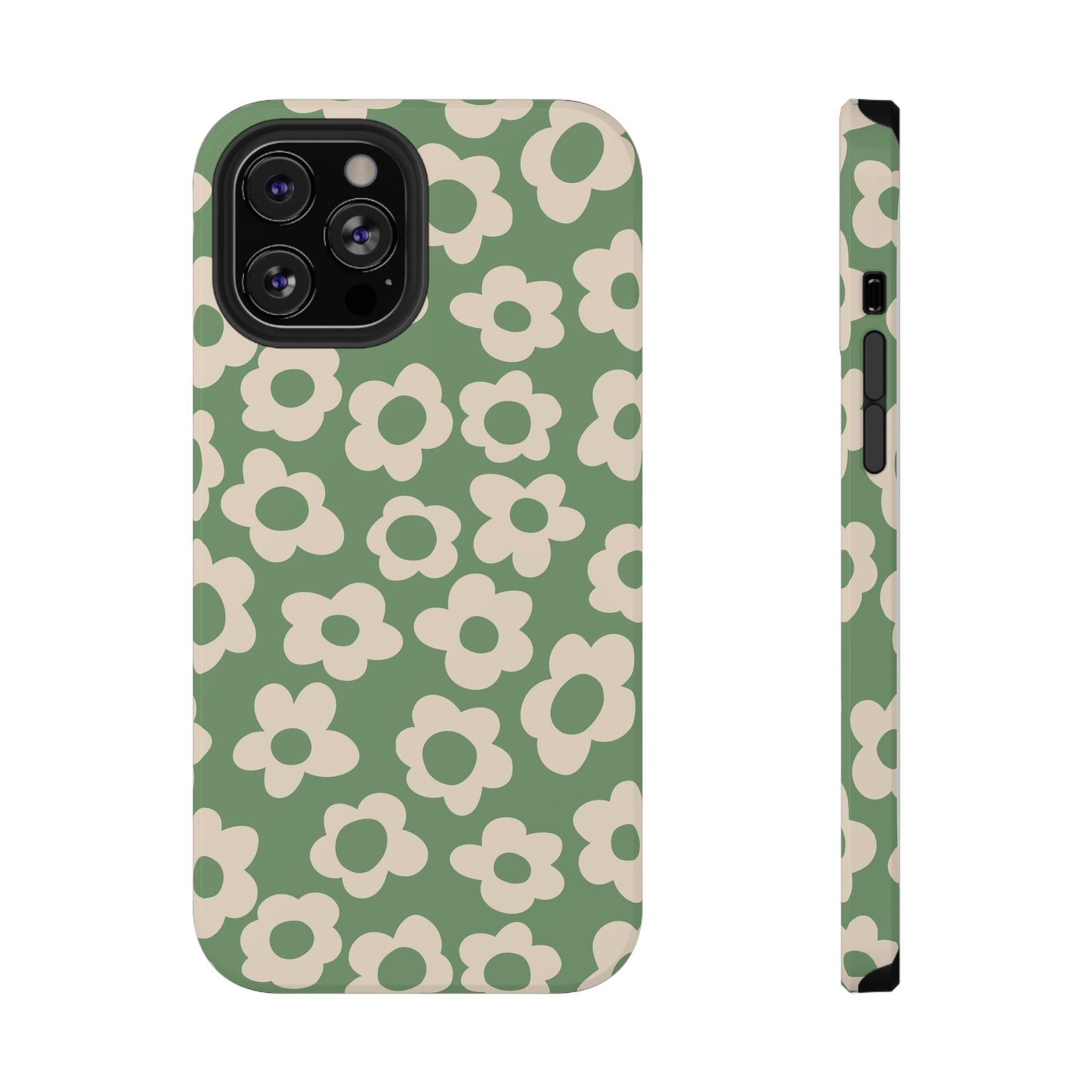 Green Las Flores iPhone Case