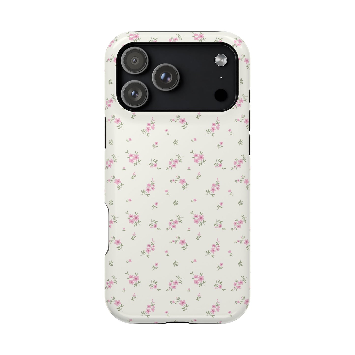 Blush Ditsy Flowers iPhone Case
