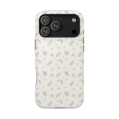 Blush Ditsy Flowers iPhone Case