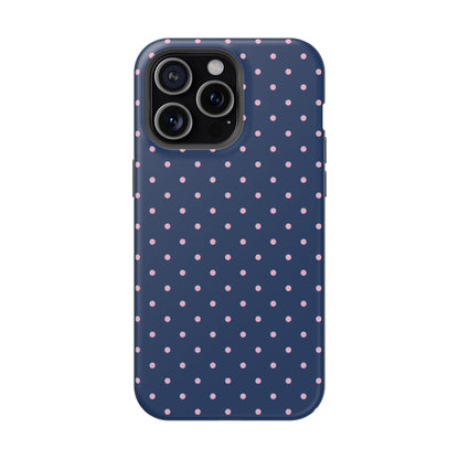 Periwinkle Mini Dots iPhone Case