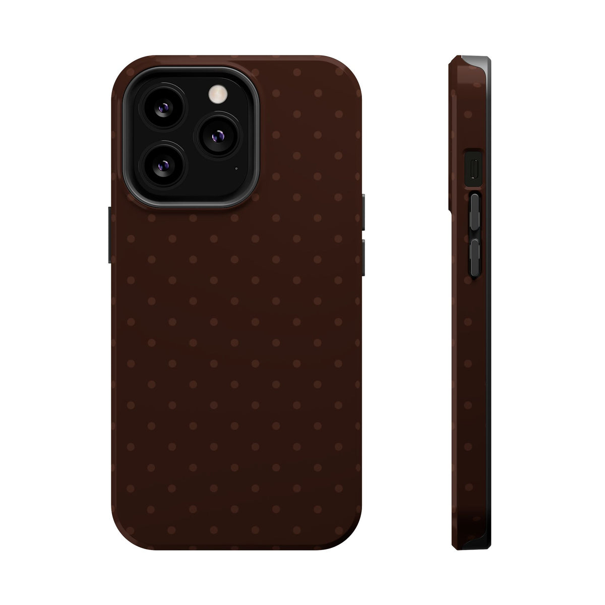 Mocha Mini Dots iPhone Case